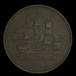 Canada, unknown, 1/2 penny <br /> 1835