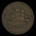 Canada, unknown, 1/2 penny <br /> 1835