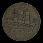 Canada, unknown, 1/2 penny <br /> 1835