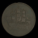 Canada, unknown, 1/2 penny <br /> 1835