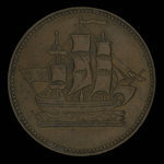 Canada, unknown, 1/2 penny <br /> 1835