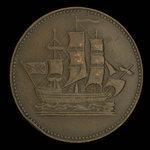 Canada, unknown, 1/2 penny <br /> 1835