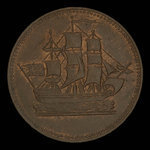 Canada, unknown, 1/2 penny <br /> 1835