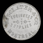 Canada, Wm. Sclater & Co., 1 fare <br /> 1892