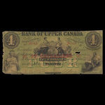 Canada, Bank of Upper Canada (York), 4 dollars <br /> July 4, 1859