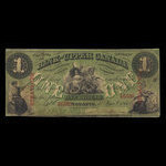 Canada, Bank of Upper Canada (York), 1 dollar <br /> January 1, 1861