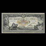 Canada, Canadian Bank of Commerce, 10 dollars <br /> January 2, 1917