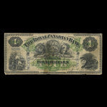 Canada, Royal Canadian Bank, 4 dollars <br /> July 1, 1870