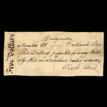 Canada, Clark & Street, 5 dollars <br /> March 1, 1814