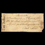 Canada, Clark & Street, 10 dollars <br /> March 1, 1814