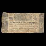 Canada, Tobique Mill Company, 4 dollars <br /> April 18, 1839
