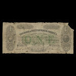 Canada, Bank of British North America, 1 dollar <br /> December 1, 1868