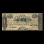 Canada, Bank of New Brunswick, 5 shillings <br /> July 1, 1852