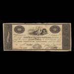Canada, Bank of Upper Canada (Kingston), 3 dollars <br /> January 1, 1820
