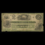 Canada, Commercial Bank of Canada, 2 dollars <br /> January 2, 1860
