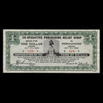 Canada, Town of Orillia, 1 dollar <br /> October 6, 1936