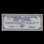 Canada, City of Ottawa, 10 cents <br /> 1939