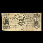 Canada, Building Committee for a Court House & Gaol in the District of Colborne, 1 dollar <br /> 1848