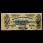 Canada, Bank of British North America, 1 dollar <br /> January 1, 1856