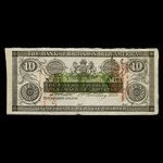 Canada, Bank of British North America, 10 dollars <br /> February 3, 1860