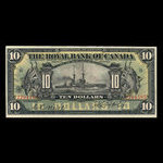 Canada, Royal Bank of Canada, 10 dollars <br /> January 2, 1913