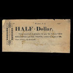 Canada, Benjamin Dewolf, 1/2 dollar <br /> 1820