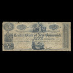 Canada, Central Bank of New Brunswick, 1 dollar <br /> May 1, 1853