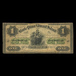 Canada, Bank of Prince Edward Island, 1 dollar <br /> January 1, 1872