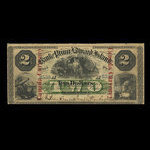 Canada, Bank of Prince Edward Island, 2 dollars <br /> January 1, 1872