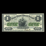 Canada, Bank of Prince Edward Island, 1 dollar <br /> January 1, 1877