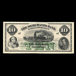 Canada, Merchants Bank of Prince Edward Island, 10 dollars : 1892