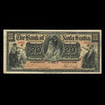 Canada, Bank of Nova Scotia, 20 dollars <br /> November 1, 1897