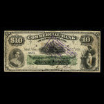 Canada, Commercial Bank of Newfoundland, 10 dollars <br /> January 3, 1888