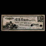 Canada, R.G. Reid, 1 dollar, 50 cents <br /> January 2, 1894