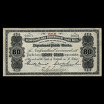 Canada, Newfoundland - Department of Public Works, 80 cents <br /> 1901