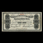 Canada, Newfoundland - Department of Public Works, 80 cents <br /> 1904