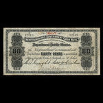 Canada, Newfoundland - Department of Public Works, 80 cents <br /> 1905