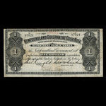 Canada, Newfoundland - Department of Public Works, 1 dollar <br /> 1906