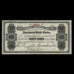 Canada, Newfoundland - Department of Public Works, 40 cents <br /> 1908