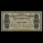 Canada, Newfoundland - Department of Public Works, 80 cents <br /> 1909