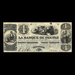 Canada, Banque du Peuple (People's Bank), 4 dollars <br /> May 1, 1847