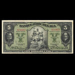 Canada, Banque d'Hochelaga, 5 dollars <br /> January 2, 1917