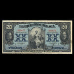 Canada, Banque d'Hochelaga, 20 dollars <br /> January 2, 1917