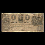 Canada, Bank of Montreal, 1 dollar <br /> January 1, 1836