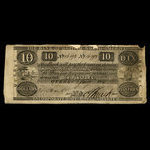 Canada, Bank of British North America, 10 dollars <br /> January 1, 1841