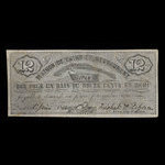 Canada, Fréchet & Laforce, 12 1/2 cents <br /> June 1, 1866