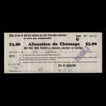 Canada, Cité de Chicoutimi, 3 dollars <br /> September 20, 1933