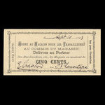 Canada, T.J. Lamontagne, 5 cents <br /> September 10, 1883