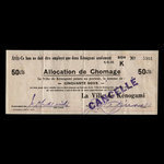 Canada, Ville de Kénogami, 50 cents <br /> August 6, 1935