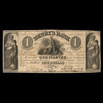 Canada, Henry's Bank, 1 dollar <br /> June 27, 1837
